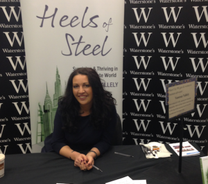 Vanessa Vallely - Book signing at Waterstones London 2013
